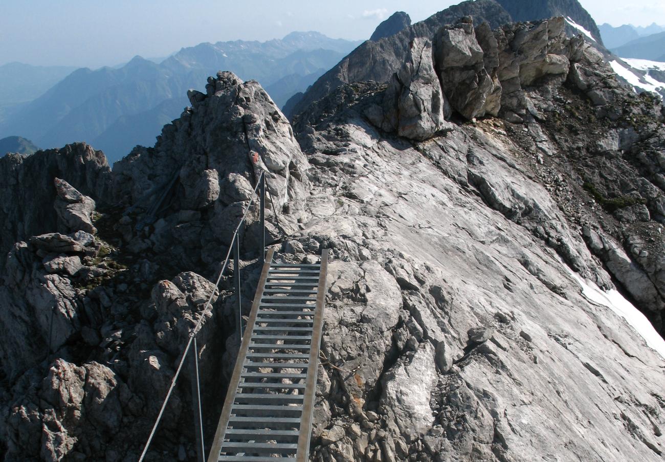 Die Mutter aller Klettersteige: Den legendären Heilbronner Weg bezwingen