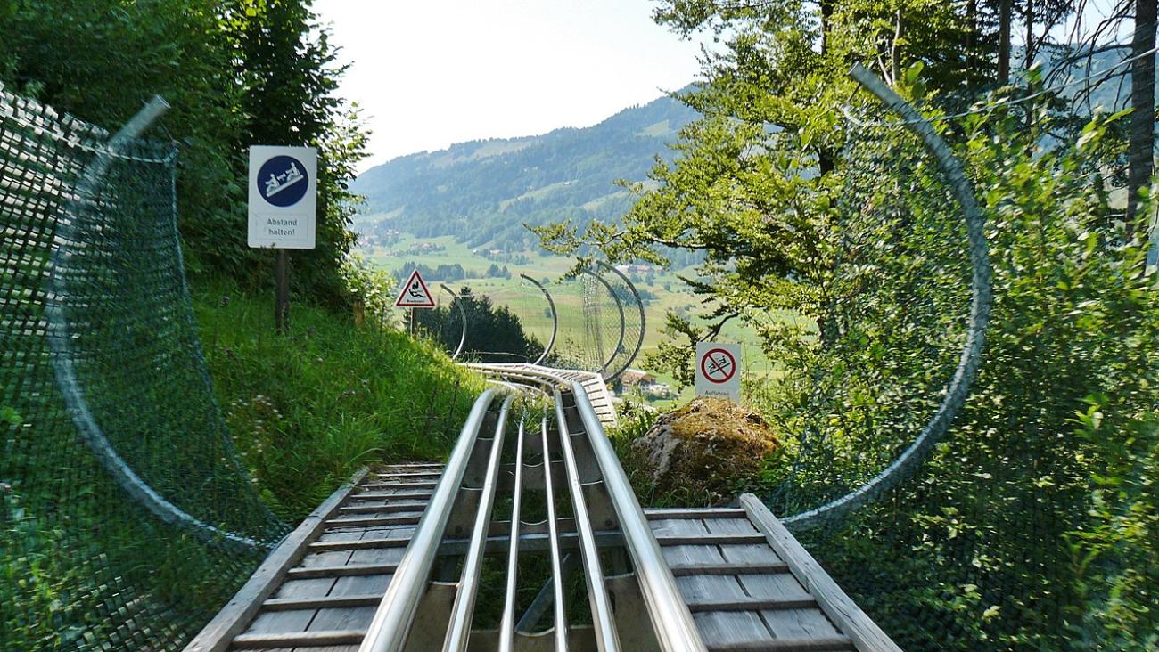 Alpsee Coaster: Drei Kilometer Adrenalin pur durch die atemberaubende Allgäuer Natur